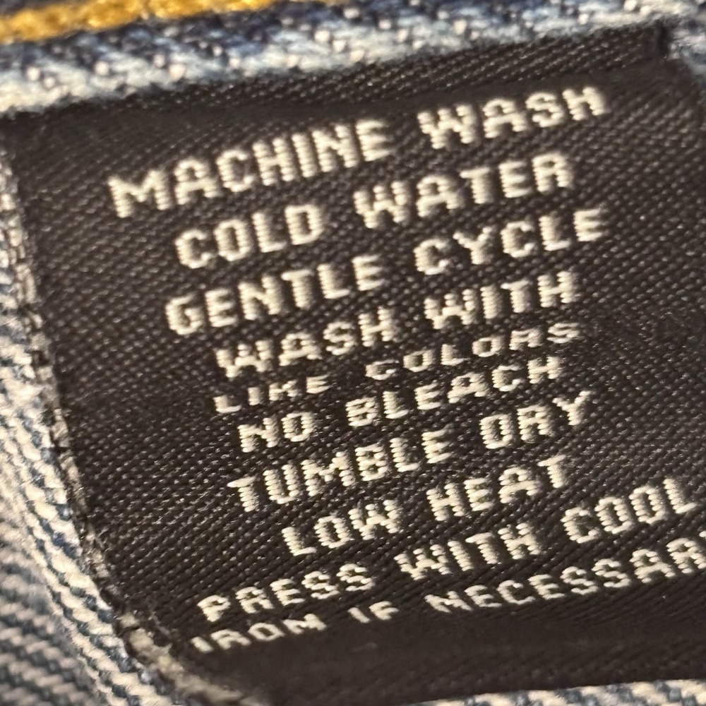 Polo Ralph‎ Lauren Men's 40x32 Patchwork Distressed Denim Y2K - Picture 5 of 12